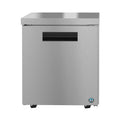 Hoshizaki UF27B-LP 27" 1-Door Commercial Undercounter Freezer, Steelheart Series, 115V