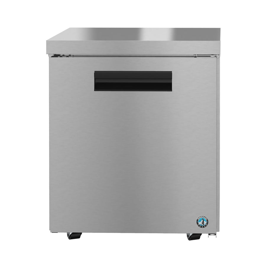 Hoshizaki UF27B-LP 27" 1-Door Commercial Undercounter Freezer, Steelheart Series, 115V