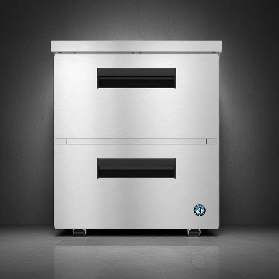Hoshizaki UF27B-LPD2 27" Commercial Undercounter Freezer, Steelheart, 115V