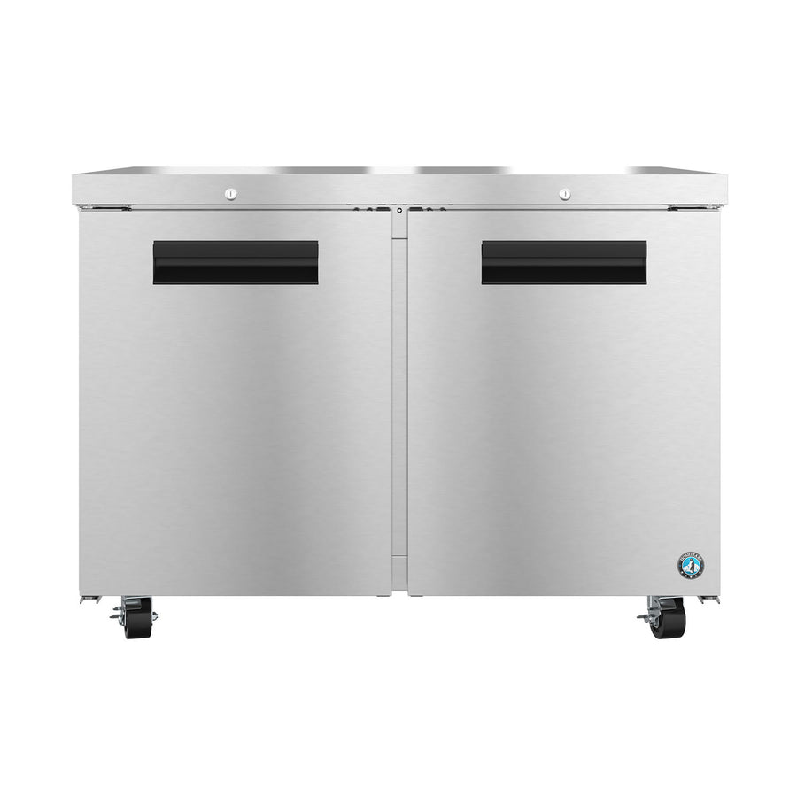Hoshizaki UF48B-01 48" 2-Door Commercial Undercounter Freezer, Steelheart Series, 115V