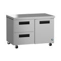 Hoshizaki UF48B-D2 48" 1-Door Commercial Undercounter Freezer, Steelheart Series, 115V