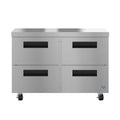 Hoshizaki UF48B-LPD4 48" Commercial Undercounter Freezer, Steelheart, 115V