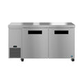 Hoshizaki ULF60B 60" 2-Door Commercial Undercounter Freezer, Steelheart, 115V