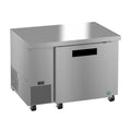 Hoshizaki ULR46B 46" 1-Door Commercial Undercounter Refrigerator, Steelheart Series, 115V