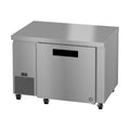 Hoshizaki ULR46B 46" 1-Door Commercial Undercounter Refrigerator, Steelheart Series, 115V