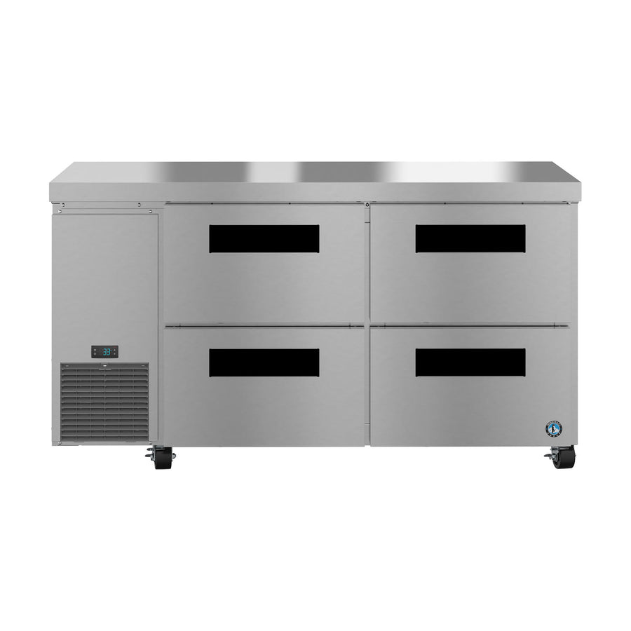 Hoshizaki ULR60B-D4 60" Commercial Undercounter Refrigerator, Steelheart Series, 115V
