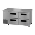 Hoshizaki ULR60B-D4 60" Commercial Undercounter Refrigerator, Steelheart Series, 115V