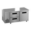 Hoshizaki ULR67B-D2 67" 1-Door Commercial Undercounter Refrigerator, Steelheart Series, 115V