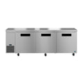 Hoshizaki ULR93B 93" 3-Door Commercial Undercounter Refrigerator, Steelheart Series, 115V