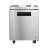 Hoshizaki UR27B 27" 1-Door Commercial Undercounter Refrigerator, Steelheart Series, 115V