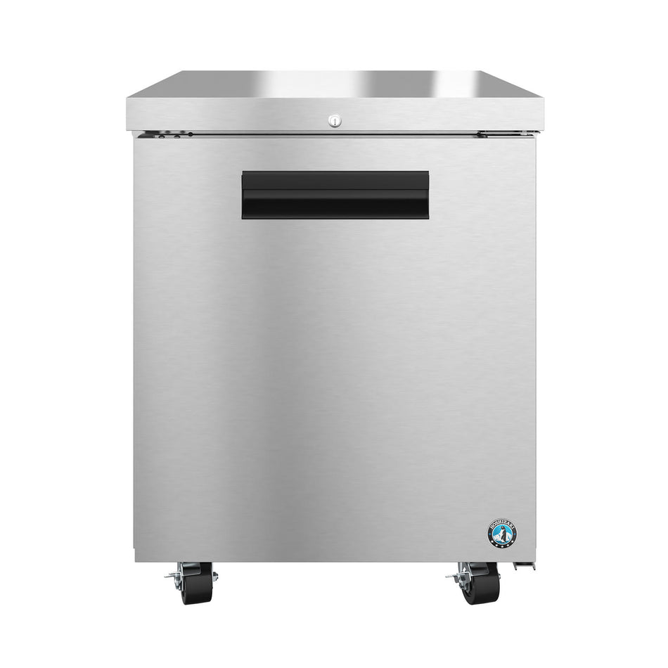 Hoshizaki UR27B-01 27" 1-Door Commercial Undercounter Refrigerator, Steelheart Series, 115V
