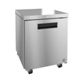 Hoshizaki UR27B-01 27" 1-Door Commercial Undercounter Refrigerator, Steelheart Series, 115V