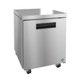 Hoshizaki UR27B 27" 1-Door Commercial Undercounter Refrigerator, Steelheart Series, 115V