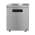 Hoshizaki UR27B-LP 27" 1-Door Commercial Undercounter Refrigerator, Steelheart Series, 115V
