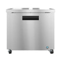 Hoshizaki UR36B-01 36" 1-Door Commercial Undercounter Refrigerator, Steelheart Series, 115V
