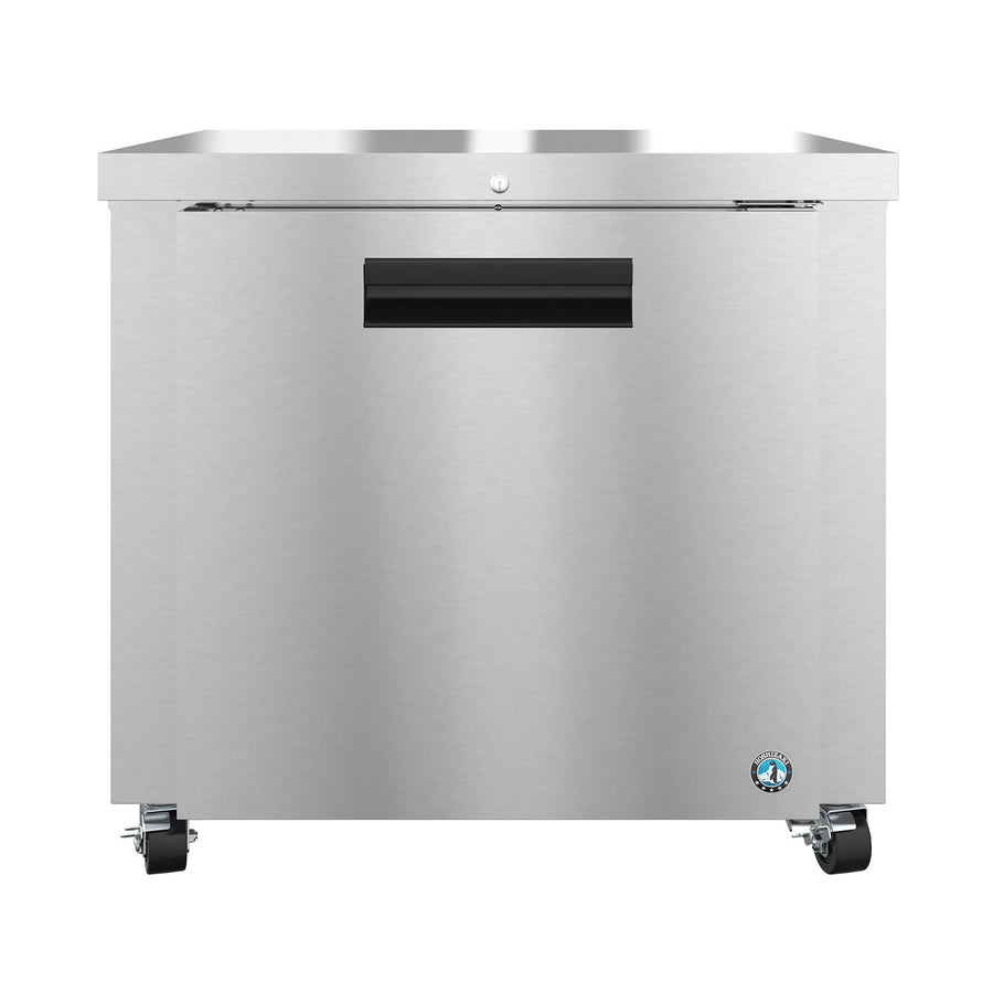 Hoshizaki UR36B-01 36" 1-Door Commercial Undercounter Refrigerator, Steelheart Series, 115V