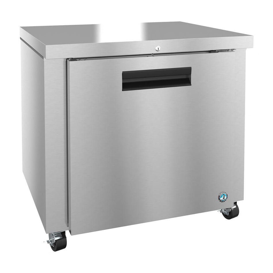 Hoshizaki UR36B-01 36" 1-Door Commercial Undercounter Refrigerator, Steelheart Series, 115V