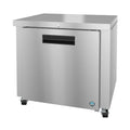 Hoshizaki UR36B-01 36" 1-Door Commercial Undercounter Refrigerator, Steelheart Series, 115V