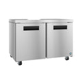 Hoshizaki UR48B 48" 2-Door Commercial Undercounter Refrigerator, Steelheart Series, 115V