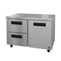 Hoshizaki UR48B-D2 48" 1-Door Commercial Undercounter Refrigerator, Steelheart Series, 115V