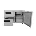 Hoshizaki UR48B-D2 48" 1-Door Commercial Undercounter Refrigerator, Steelheart Series, 115V