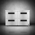 Hoshizaki UR48B-LPD4 48" Commercial Undercounter Refrigerator, Steelheart, 115V