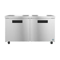 Hoshizaki UR60B-01 60" 2-Door Commercial Undercounter Refrigerator, Steelheart Series, 115V