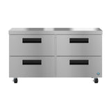 Hoshizaki UR60B-D4 60" Commercial Undercounter Refrigerator, Steelheart Series, 115V