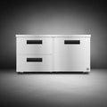 Hoshizaki UR60B-LPD2 60" 1-Door Commercial Undercounter Refrigerator, Steelheart, 115V