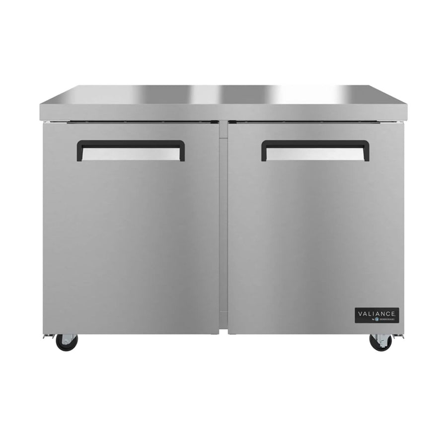 Hoshizaki VUF48A 47.75" 2-Door Commercial Undercounter Freezer, Valiance®, 115V