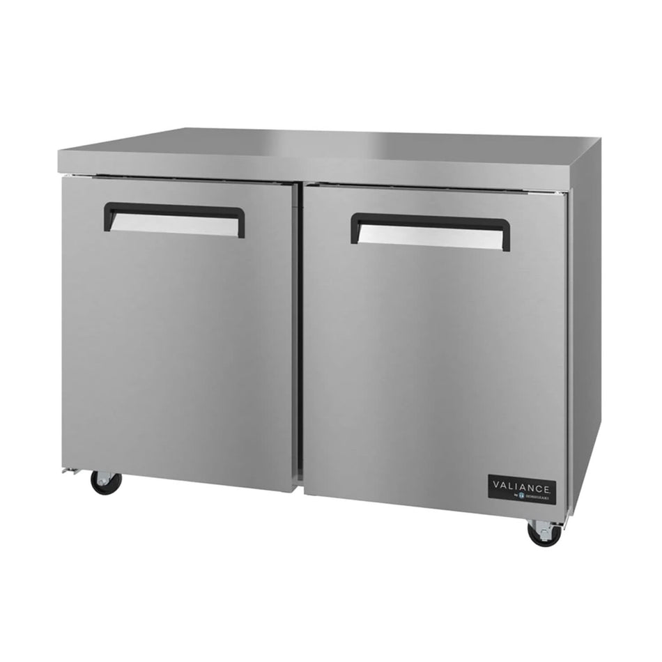 Hoshizaki VUF48A 47.75" 2-Door Commercial Undercounter Freezer, Valiance®, 115V