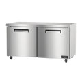 Hoshizaki VUF60A 59.75" 2-Door Commercial Undercounter Freezer, Valiance®, 115V