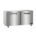 Hoshizaki VUF60A 59.75" 2-Door Commercial Undercounter Freezer, Valiance®, 115V