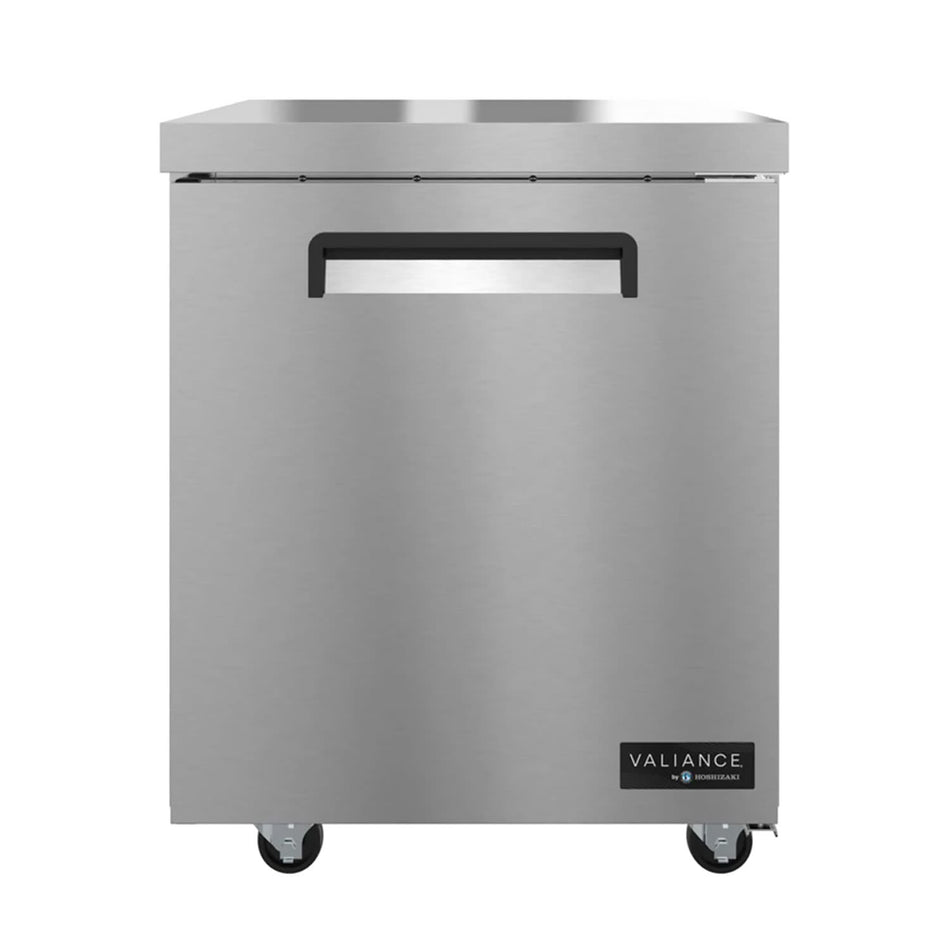 Hoshizaki VUR27A 26.75" 1-Door Commercial Undercounter Refrigerator, Valiance®, 115V