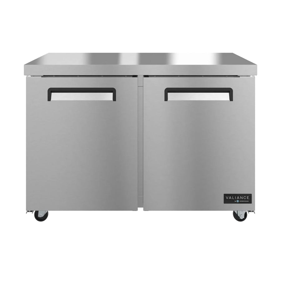 Hoshizaki VUR48A 47.75" 2-Door Commercial Undercounter Refrigerator, Valiance®, 115V