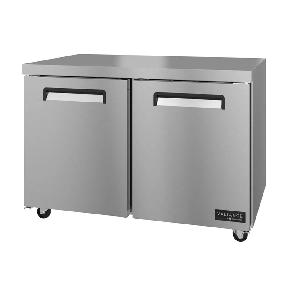 Hoshizaki VUR48A 47.75" 2-Door Commercial Undercounter Refrigerator, Valiance®, 115V