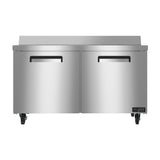 Hoshizaki VWF60A 59.75" 2-Door Commercial Worktop Freezer, Valiance®, 115V