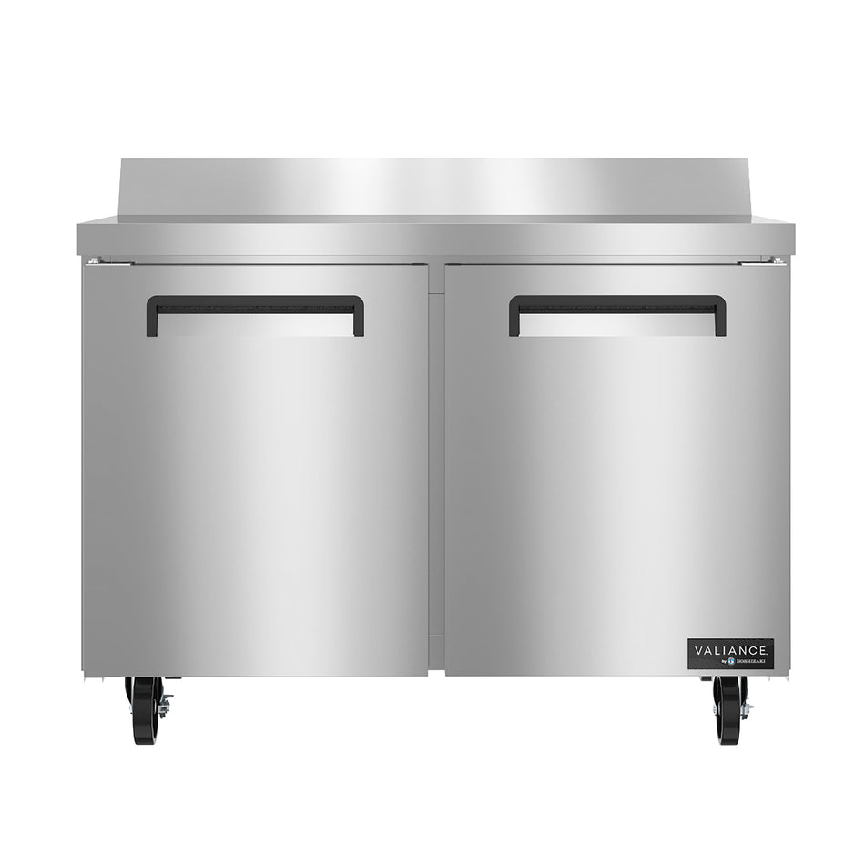 Hoshizaki VWR48A 47.75" 2-Door Commercial Worktop Refrigerator, Valiance®, 115V
