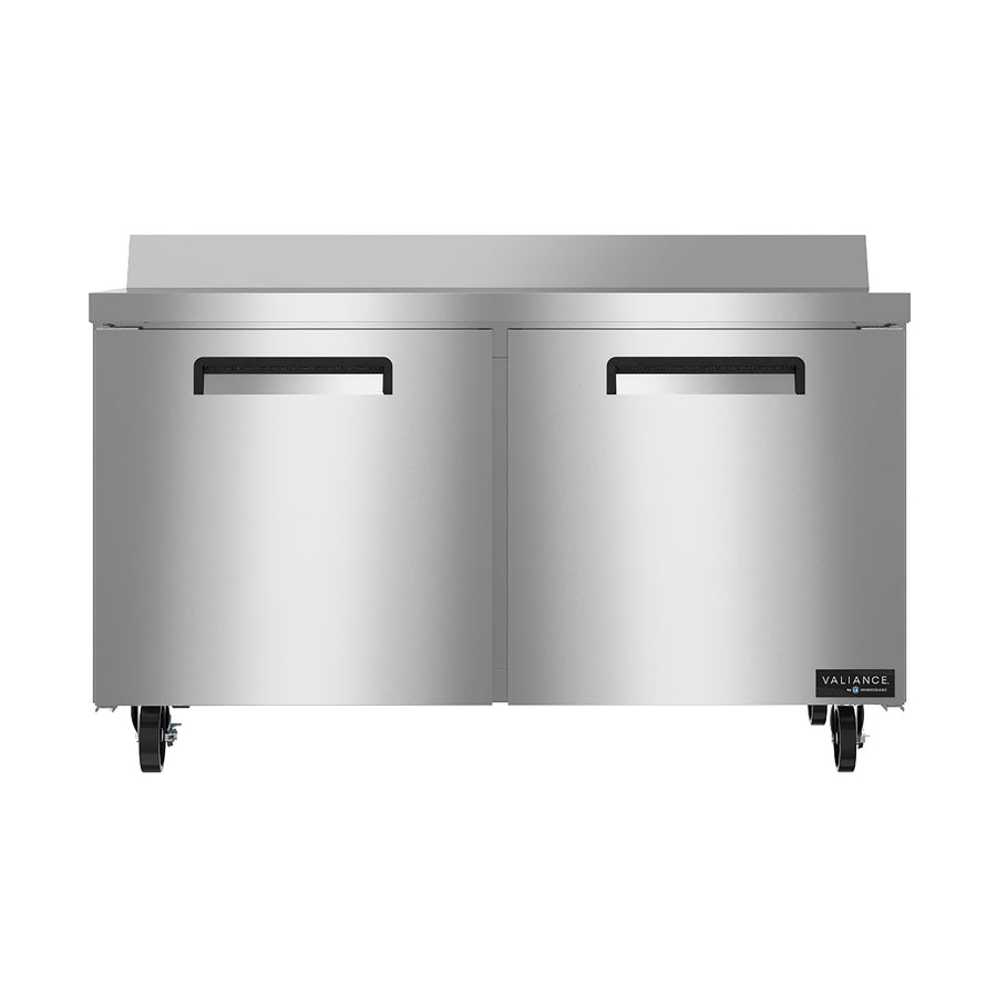 Hoshizaki VWR60A 59.75" 2-Door Commercial Worktop Refrigerator, Valiance®, 115V