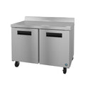 Hoshizaki WF48B 48" 2-Door Commercial Worktop Freezer, Steelheart Series, 115V