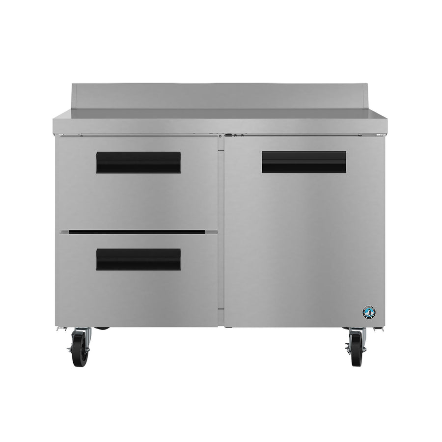 Hoshizaki WF48B-D2 48" 1-Door Commercial Worktop Freezer, Steelheart Series, 115V