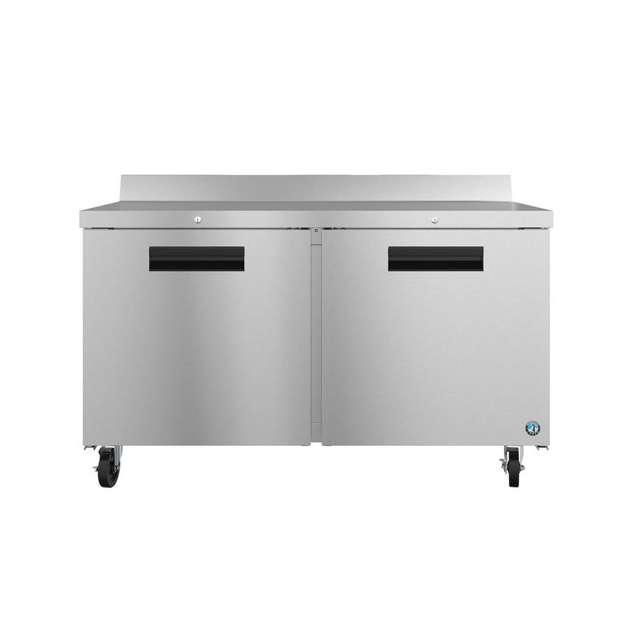 Hoshizaki WF60B-01 60" 2-Door Commercial Worktop Freezer, Steelheart Series, 115V