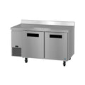 Hoshizaki WLF60B 60" 2-Door Commercial Worktop Freezer, Steelheart, 115V