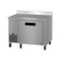 Hoshizaki WLR46B 46" 1-Door Commercial Worktop Refrigerator, Steelheart Series, 115V