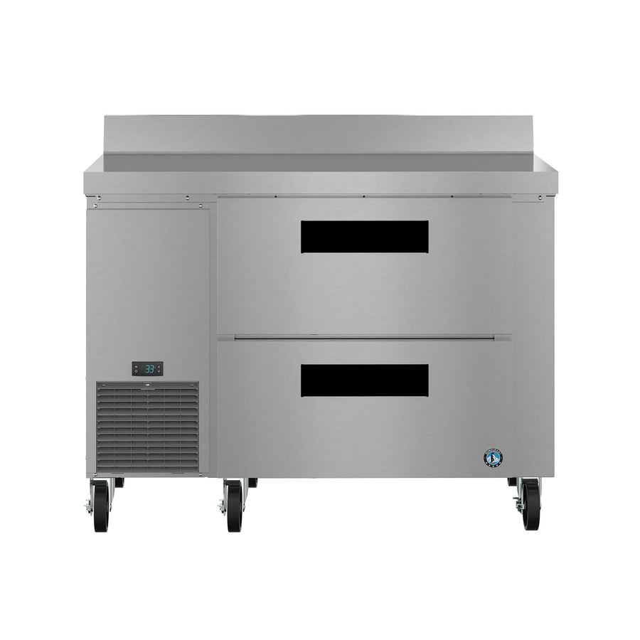 Hoshizaki WLR46B-D2 46" Commercial Worktop Refrigerator, Steelheart Series, 115V