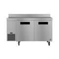 Hoshizaki WLR60B 60" 2-Door Commercial Worktop Refrigerator, Steelheart Series, 115V