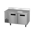 Hoshizaki WLR60B 60" 2-Door Commercial Worktop Refrigerator, Steelheart Series, 115V