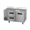 Hoshizaki WLR60B-D2 60" 1-Door Commercial Worktop Refrigerator, Steelheart Series, 115V