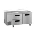 Hoshizaki WLR67B-D2 67" 1-Door Commercial Worktop Refrigerator, Steelheart Series, 115V