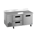 Hoshizaki WLR67B-D2 67" 1-Door Commercial Worktop Refrigerator, Steelheart Series, 115V